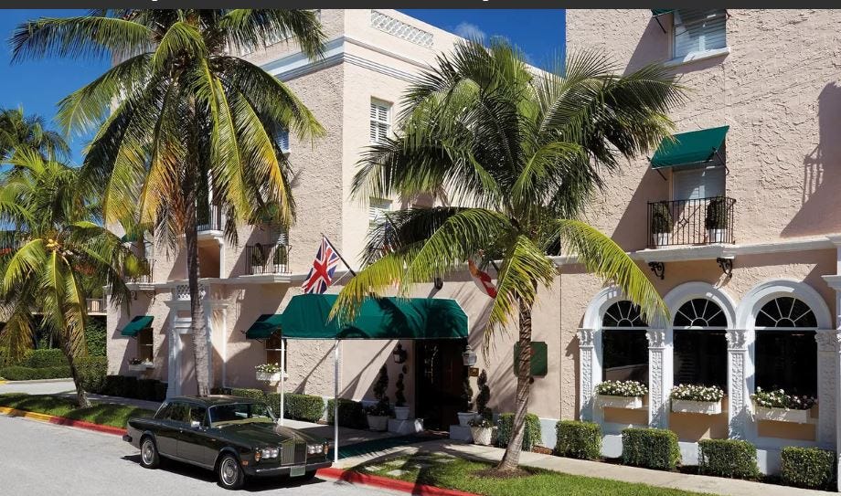 Fast facts about Palm Beach's Chesterfield hotel, just sold for 42M