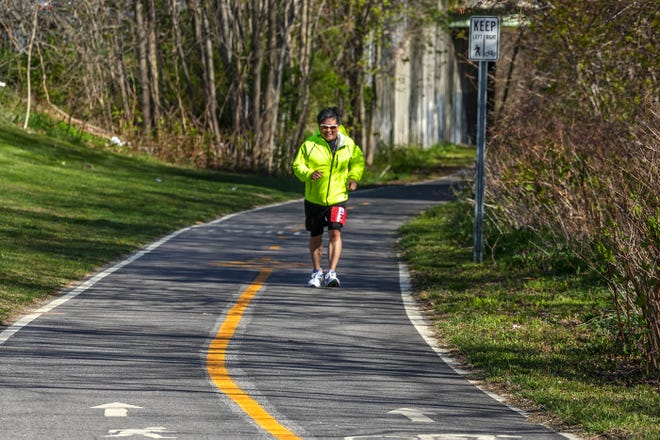 Providence Journal executive editor David Ng finished 100th out of 106 competitors in the Pomham Rocks Lighthouse Run 10K in East Providence last month, yet he considers it a major accomplishment.