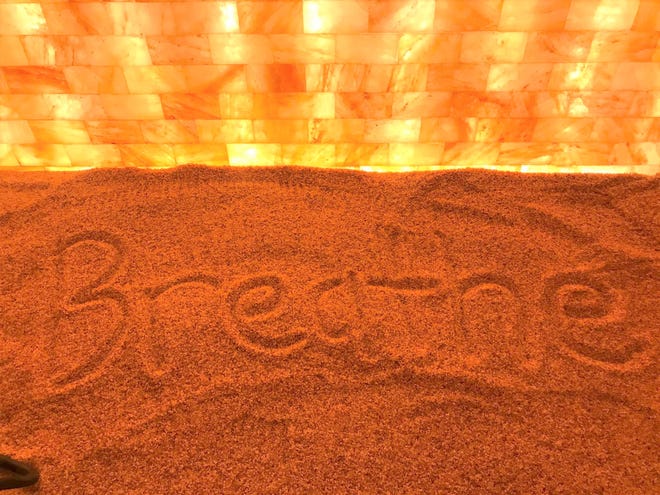 The Himalayan salt room is popular with customers at Mindful Body & Wellness in Somerset.