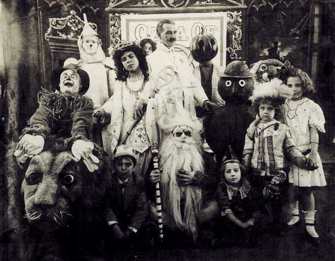L. Frank Baum and Oz characters in a “Fairylogue” Radio play from 1908.