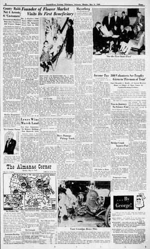 Page 3 of the Journal-Every Evening from May 9, 1960.