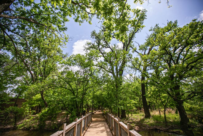 Martin Park Nature Center has a variety of trails that allow people to experience nature in an urban setting.