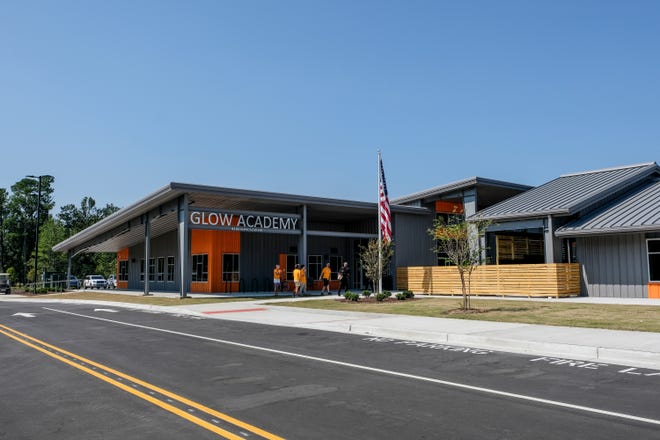 GLOW Academy holds ribbon cutting for new campus located at 4100 Sunglow Drive in WIlmington October 3, 2019.