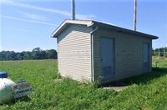 This building on Township Road 103 in MIllersburg will be auctioned off on Thursday, May 12, at the Excess Land Sale by ODOT.