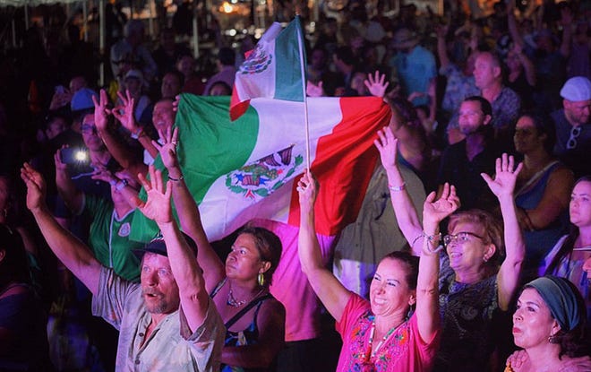 People attend the Unidos En La Música Latin American Festival in 2019. The event will return from 10 a.m. to 10 p.m. on Saturday at Francis Field at 25 W. Castillo Dr. in St. Augustine.