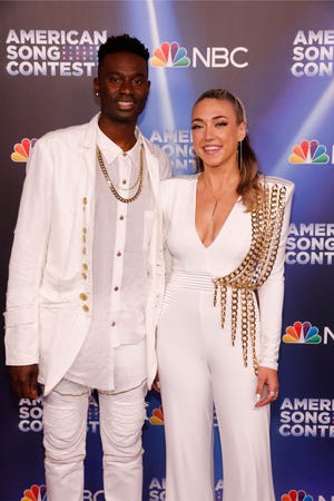 Colton Jones and Dani Brillhart are the duo Ni/Co, which is representing Alabama on Monday's grand final episode of NBC's "American Song Contest."