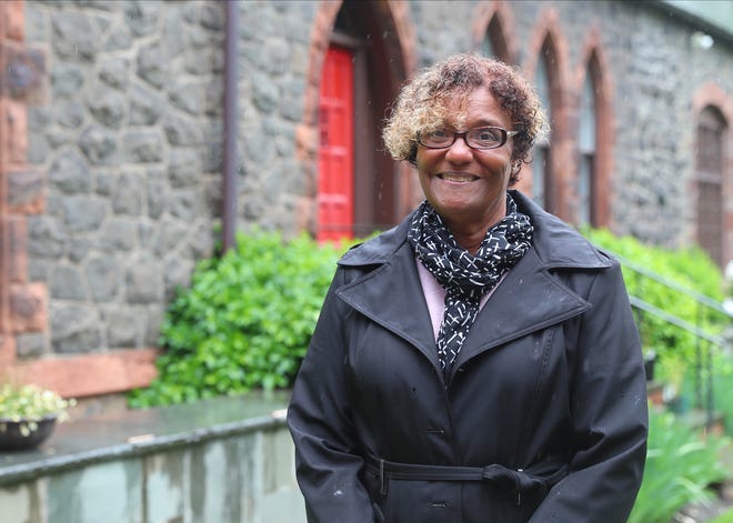 Valerie Mathews, a member of Grace Episcopal Church in Nyack, has offered racial justice education at the church.  Valerie Mathews was photographed at Grace Episcopal Church in Nyack on Friday, May 6, 2022.