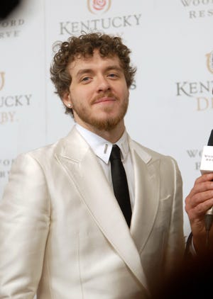 Jack Harlow and Drake film ‘Churchill Downs’ movie at Kentucky Derby