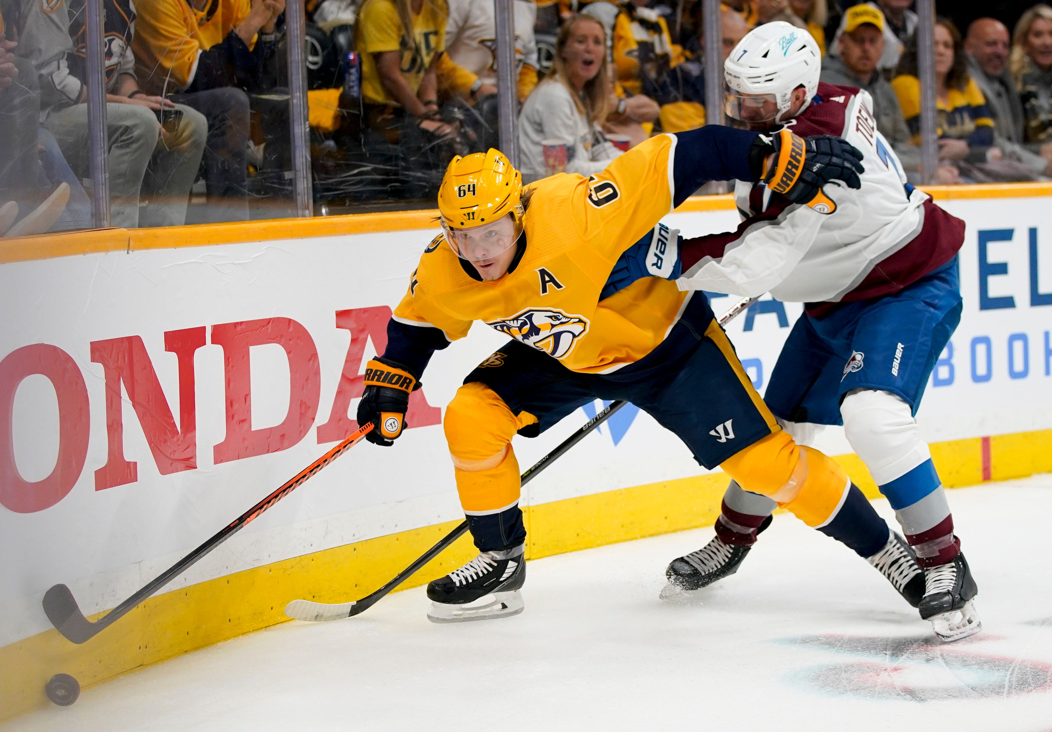 Nashville Predators vs Colorado Avalanche Game 3 highlights, score