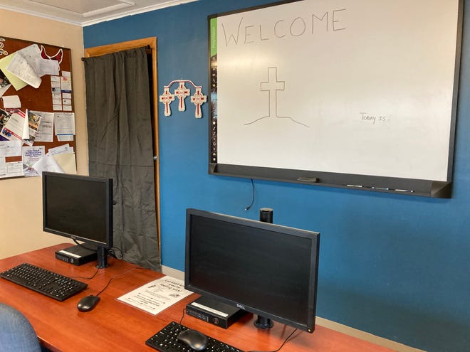 New computers will added to the Marshall Learning Center to help people in the shelter work on their education, help with finding employment, or to reconnect with their families.