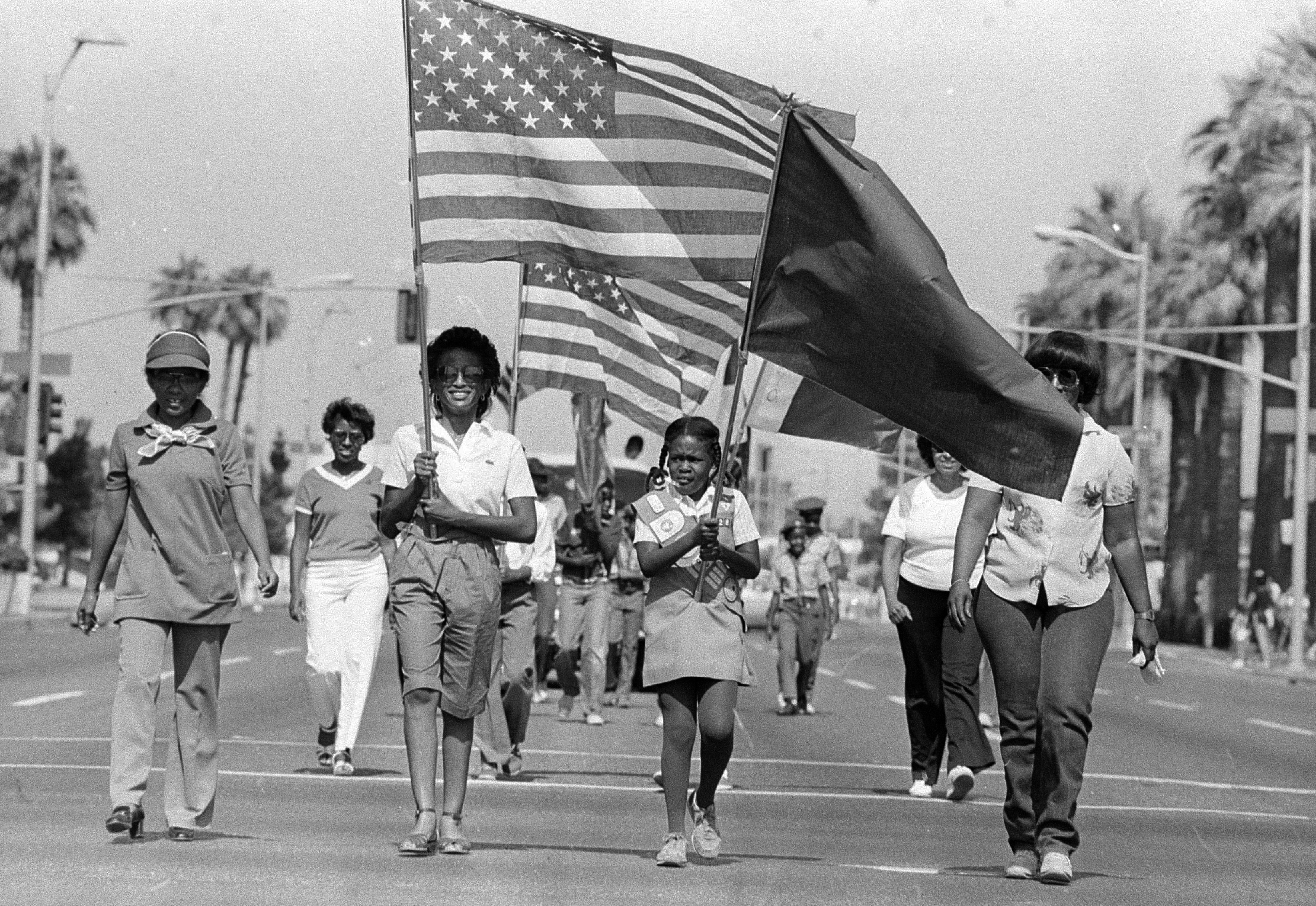 A Juneteenth parade