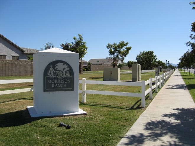 Ornamental grass is commonplace in Morrison Ranch, a master-planned community near Higley and Elliot roads in Gilbert.