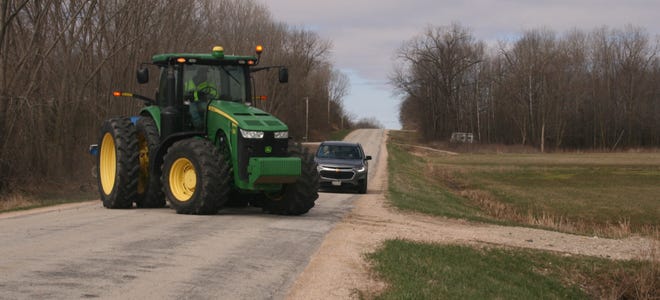 After several months of having rural roads mostly to themselves, drivers of cars and trucks are now regularly sharing these roads with a variety of farm implements.
