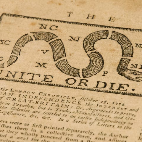 This photo shows a detail of a Dec. 28, 1774 Penns
