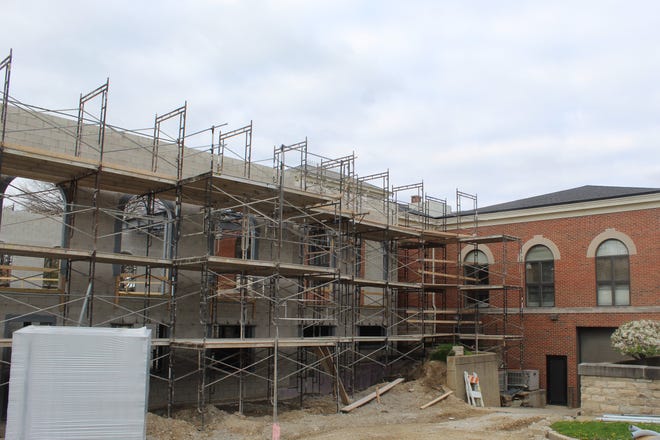 Birchard Public Library's multimillion-dollar expansion/renovation project is on schedule, with a planned completion date of March 2023.