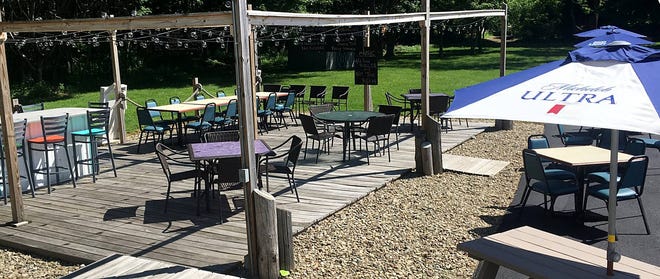 Lakeland's Pub & Restaurant, 9690 West Lake Road, Lake City, almost doubles the seating of the indoor dining room.