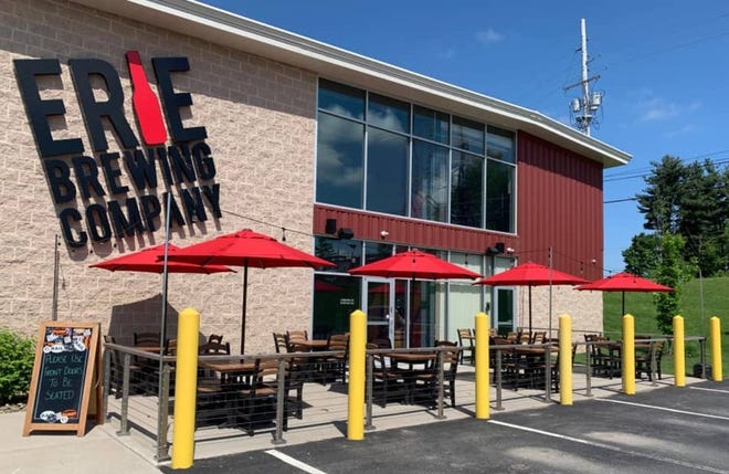 Erie Brewing Co., 6008 Knowledge Parkway, has a sun-drenched patio for enjoying a cold one al fresco.