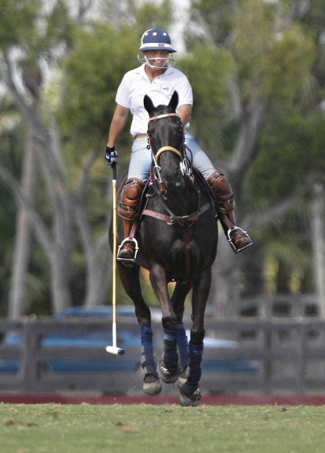 Sunny Hale practicing in Wellington in 2006.