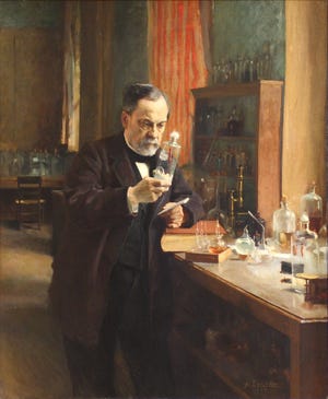 This 1885 painting of Louis Pasteur by Albert Edelfelt shows the chemist in his standard laboratory attire: coat, vest and bow tie. The pandemic changed many things in society, not least of which is the definition of professional dress.