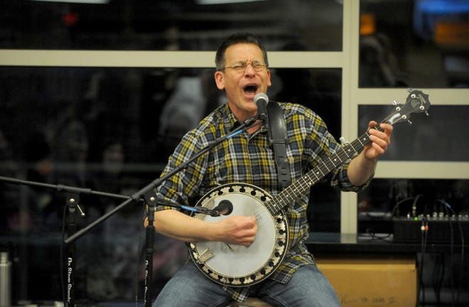 Children’s performer Jim Gill played to a sold-out crowd at 2014’s Black History Month Blues Series at Ellis Library & Information Center. Gill is performing July 13 at St. Mary’s Park.