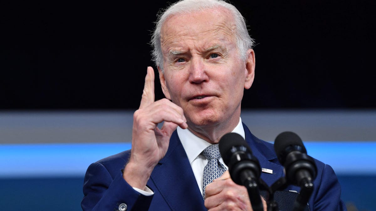 President Joe Biden speaks about his plan to fight inflation and lower costs for working families. Biden acknowledged the pain felt by Americans from the highest inflation in four decades, calling it his "top domestic priority," which is being addressed by the Federal Reserve.