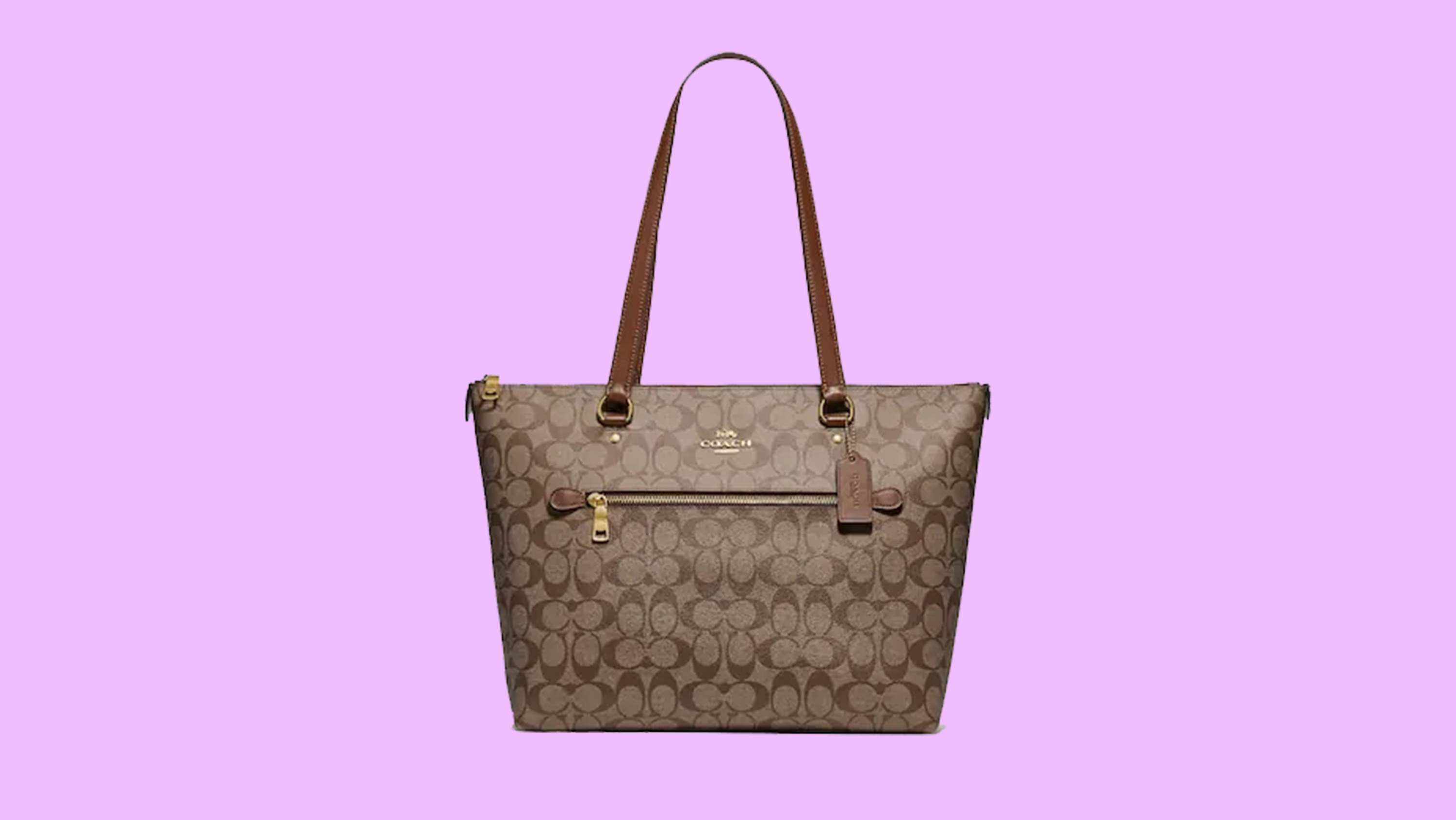 coach tote with wallet