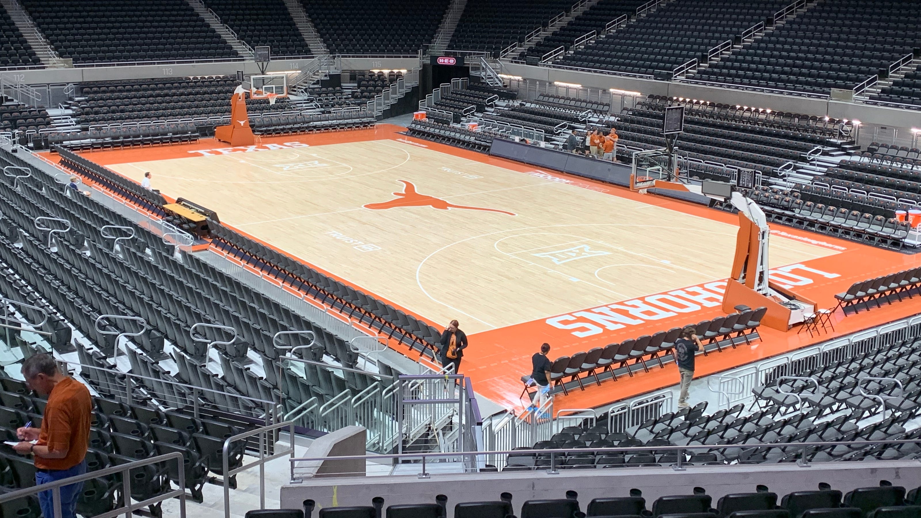 Texas basketball players will have an upgrade with the Moody Center