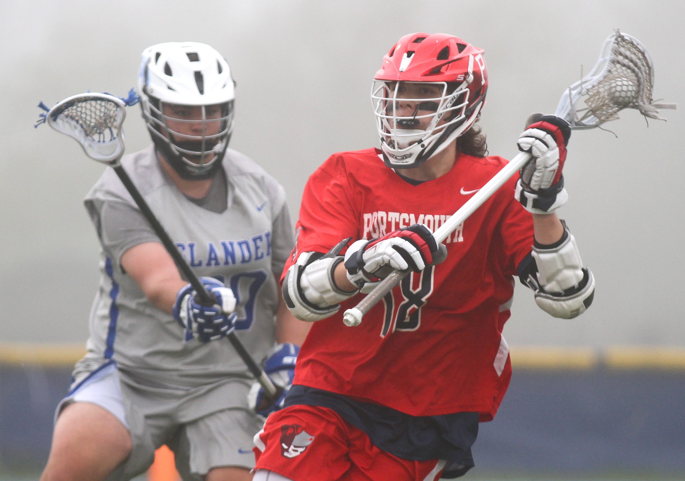RI high school boys lacrosse Middletown, Portsmouth in Division I