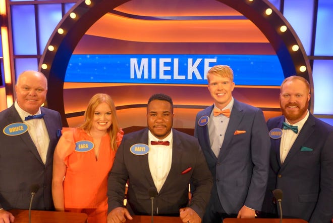 The Mielke family participated in an episode of the game show "Family Feud," which is set to air on the FOX network on May 20 at 4 p.m.