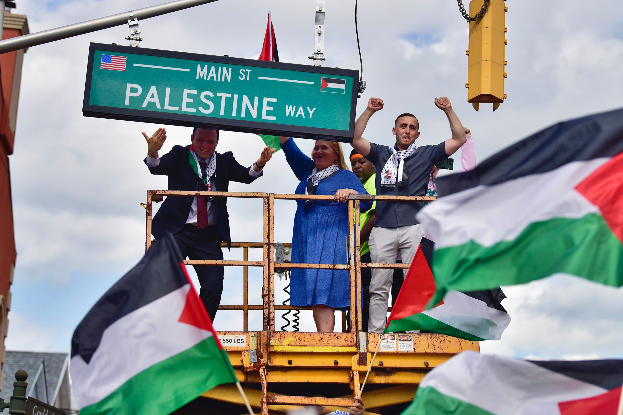 Paterson NJ celebrates Palestine Way renaming in tribute to community