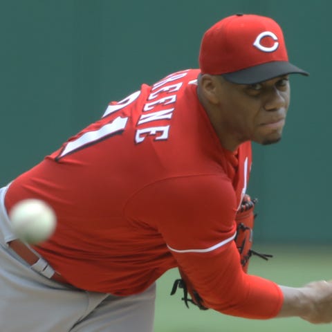 Reds pitcher Hunter Greene entered Sunday's game a