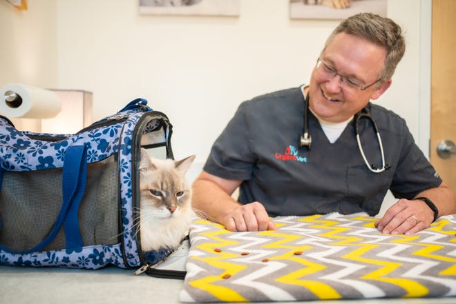 Dr. Jim Dobies founded UrgentVet after noticing a need for after-hours veterinary care in the area.