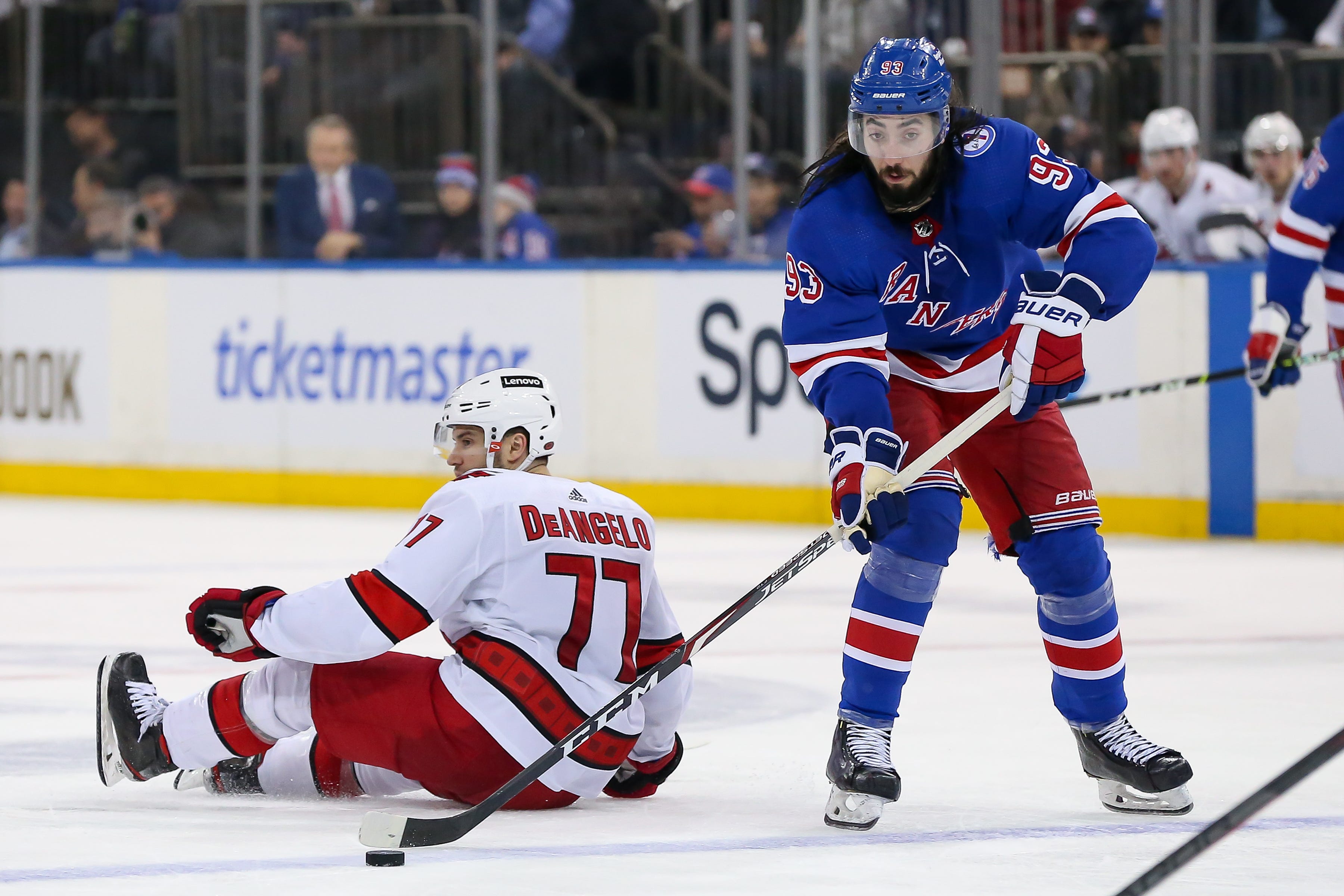 Full schedule for NY Rangers' secondround series vs. Hurricanes