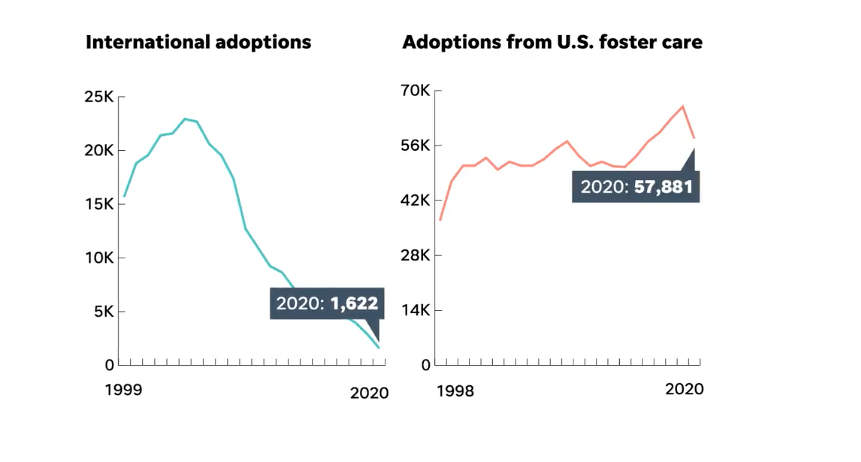 International and domestic adoptions