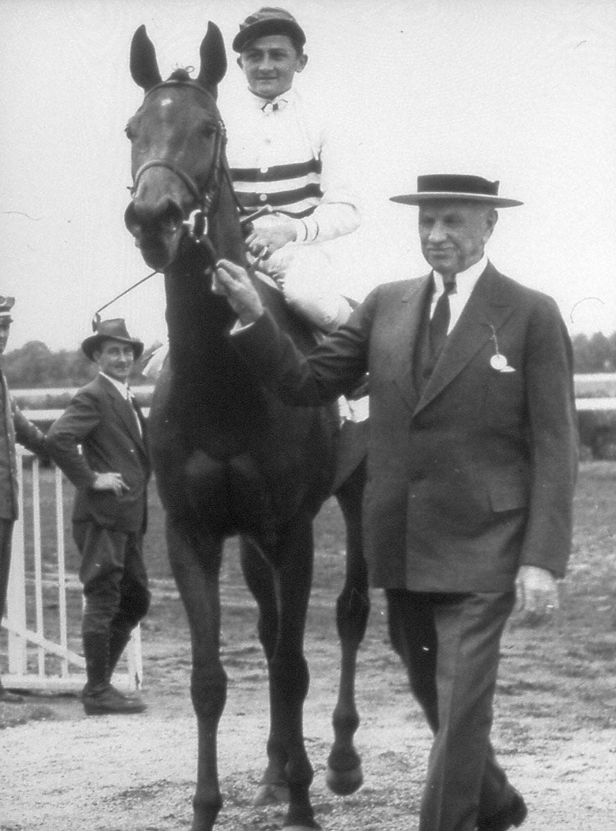 From the archives
On the heels of this year's Kentucky Derby, which took place last Saturday, one can't help but recall the late racehorse breeder Edward Riley 'E.R.' Bradley, who wintered in Palm Beach and was a Kentucky colonel whose Idle Hour Farm near Lexington, Ky., was the home of horses that won nearly 1,000 races, including four Derbies and millions in purses. He also owned and operated the now-gone white-clapboard and green-trimmed Bradley's Beach Club, located where Bradley Park is today, from 1898 to 1945 - an illegal gambling casino. The casino, along with its fancy restaurant, received its charter from the state to operate as a 'social club,' but the ultra-wealthy who attended might bet millions of dollars at the gaming tables there in the course of one evening amid a cadre of security guards. Authorities were suspicious of the place, but seemed to turn a blind eye. Bradley was generous with his money, supporting virtually every charity in Palm Beach County. A devout Catholic, he contributed much of the funds for the construction of St. Edward Church. Exceptionally tall, lanky and dapper, Bradley, who died at age 86 in 1946, preferred driving in a high-bodied Duesenberg so he didn't have to stoop to get in. Upon his death, his will decreed that his Beach Club be razed and replaced with a park.
- M.M. CLOUTIER