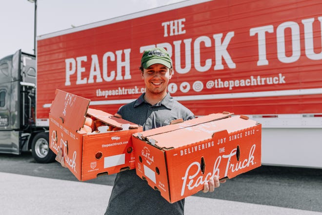 The Peach Truck will hit 24 states this year for pre-order fulfillment. It's stopping in Oak Ridge twice this summer, according to its website.