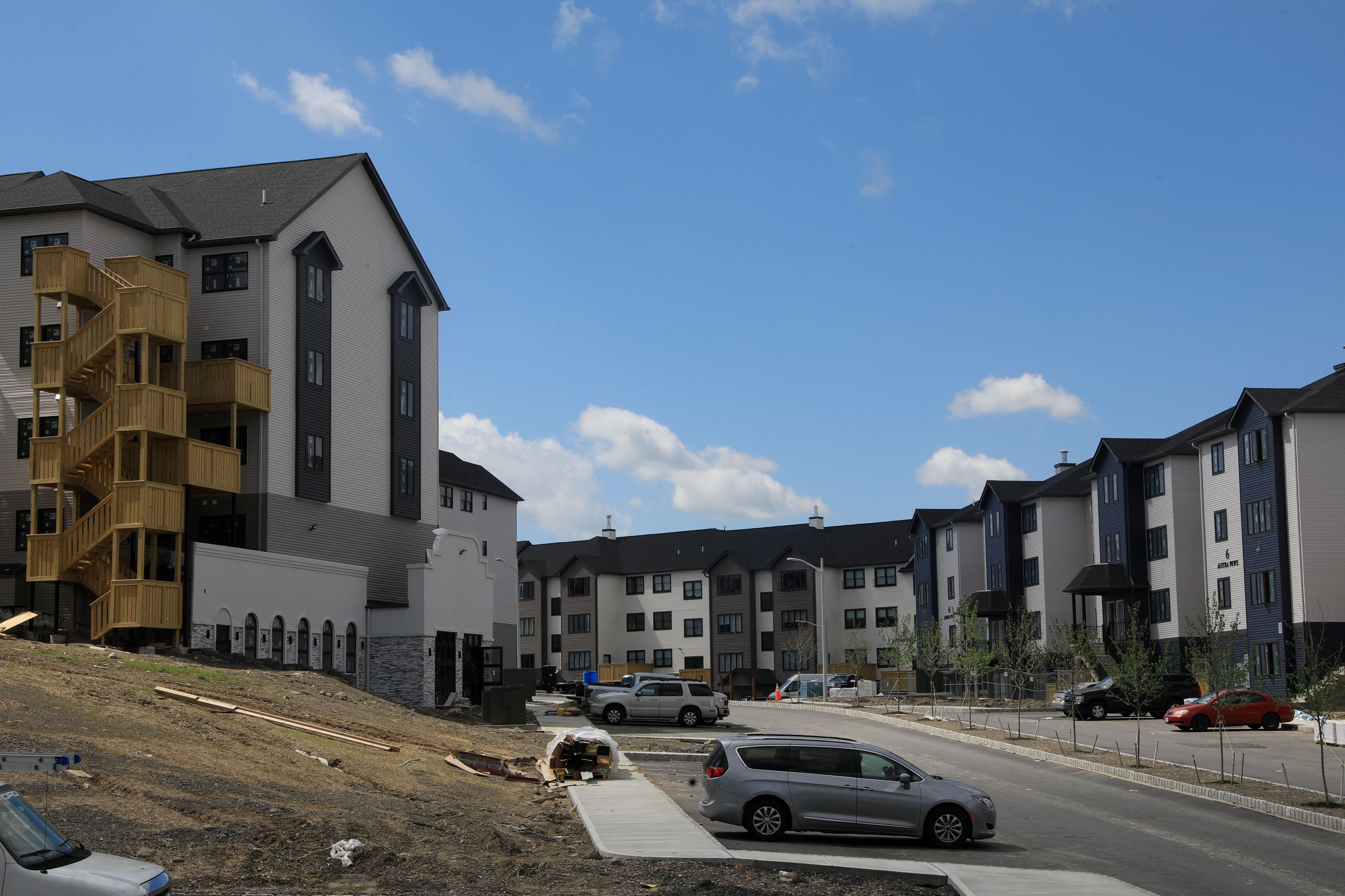Kiryas Joel Residents move into Veyoel Moshe Gardens condo complex
