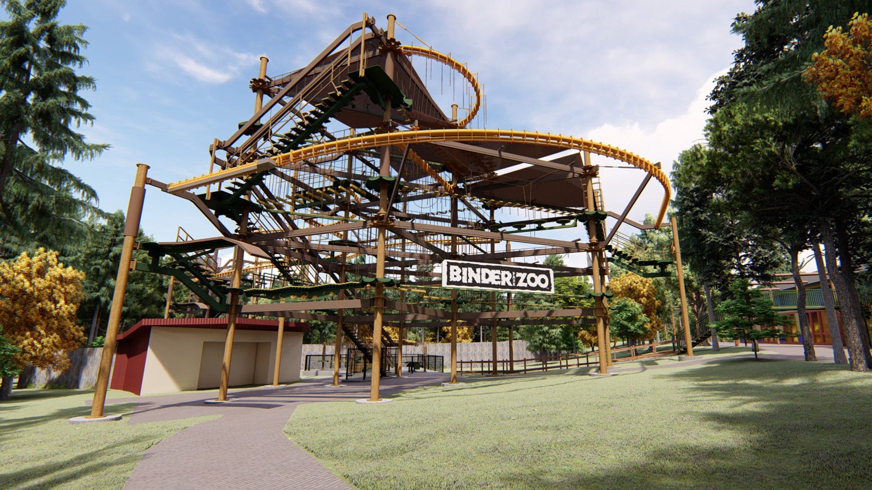 Binder Park Zoo building $2 million high ropes and zip line attraction