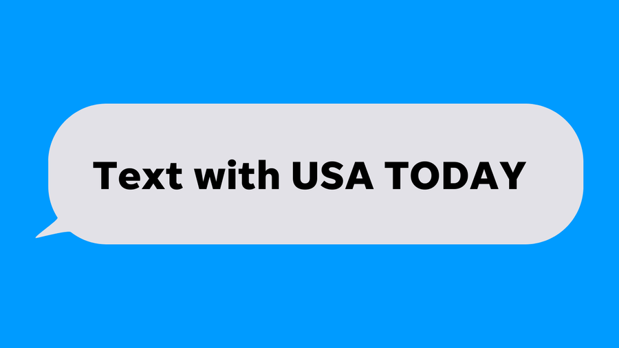 Promotional image for USA TODAY's new SMS campaign exclusive to subscribers.