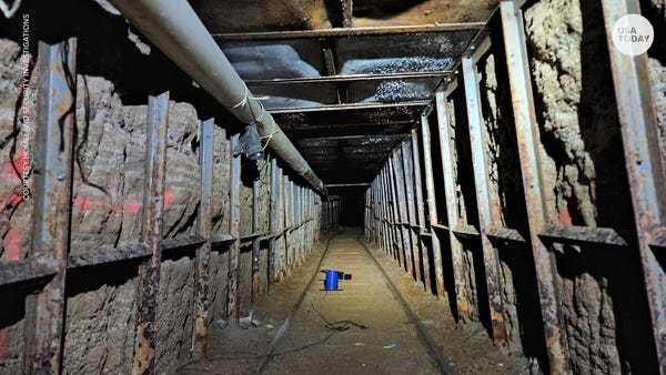 U.S. authorities found an intricate tunnel that st