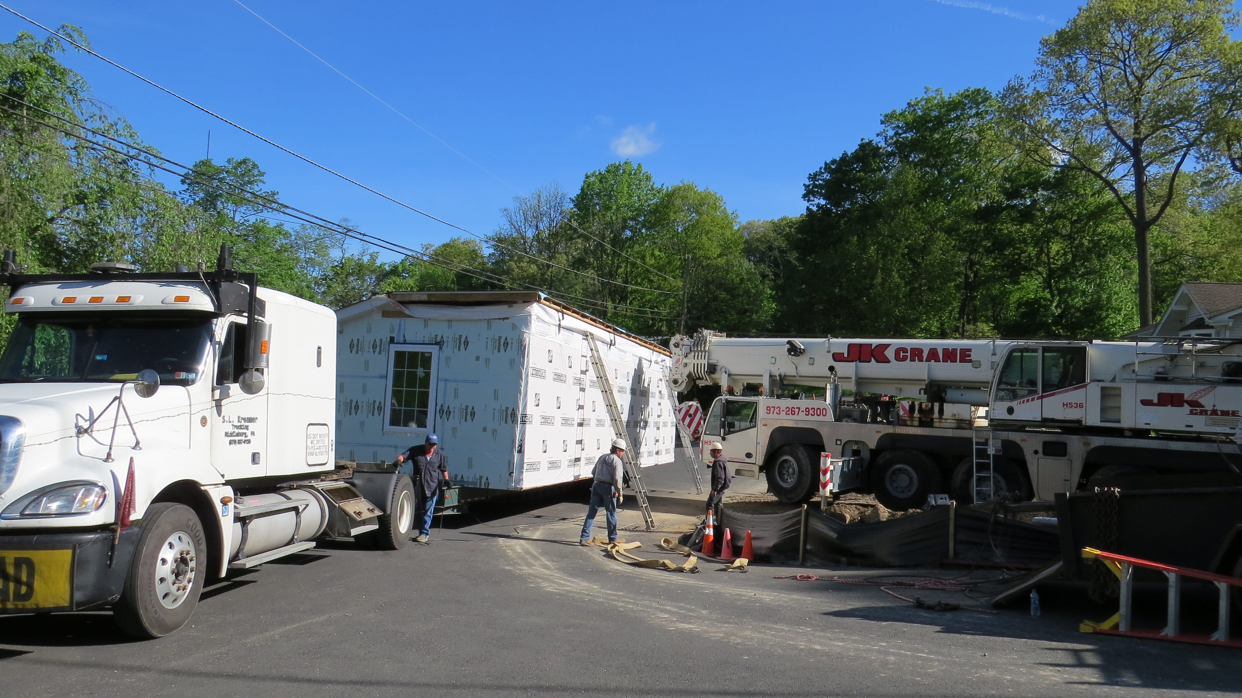 Roxbury NJ Habitat for Humanity house built by students