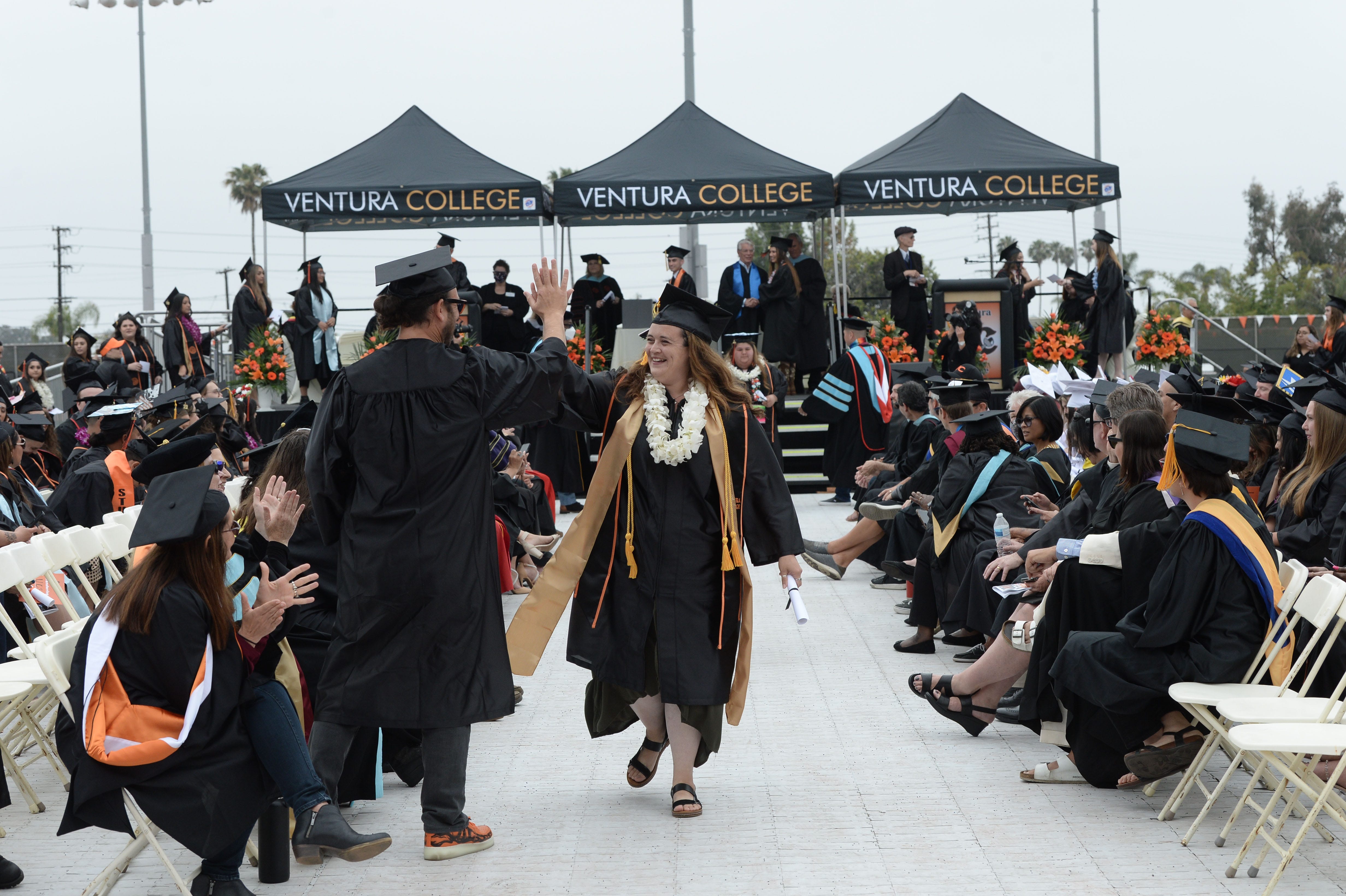 Ventura College returns to inperson graduation commencement
