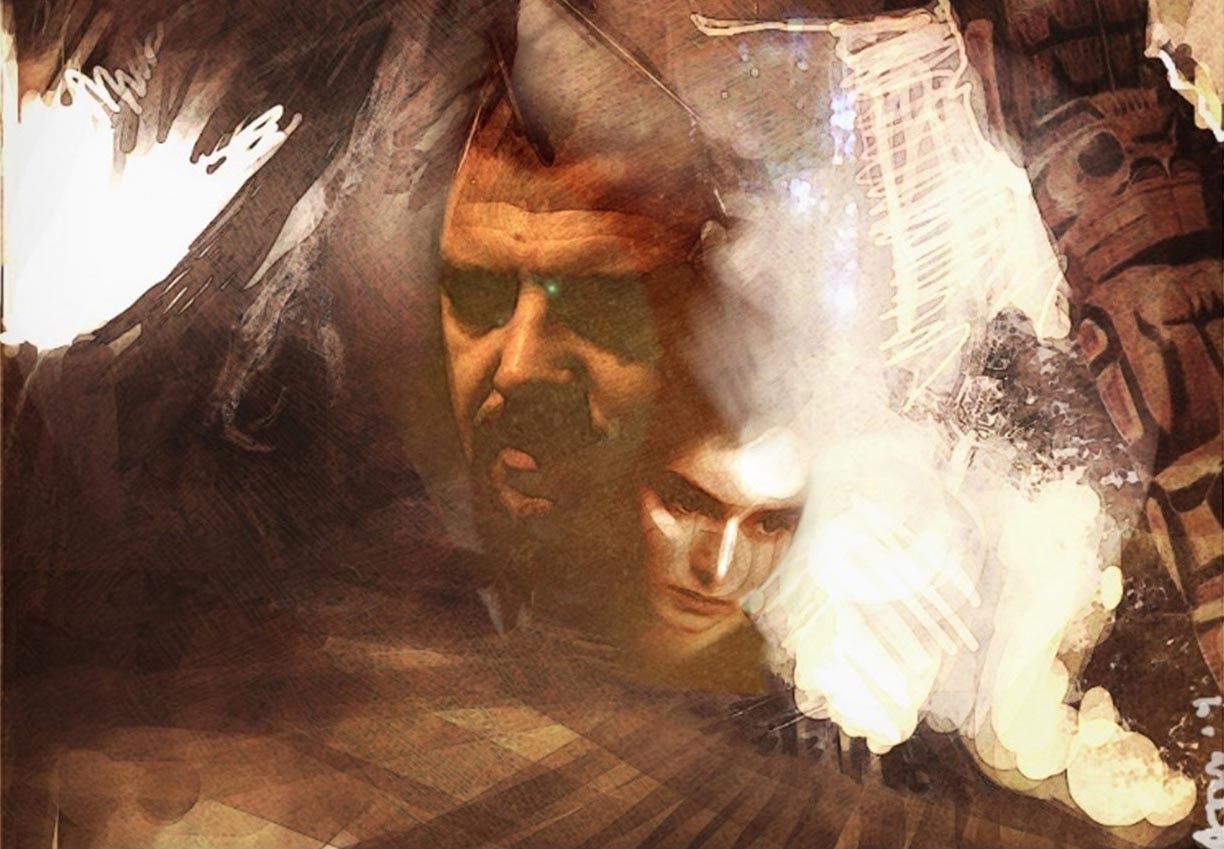 A poster for "Totem" showing characters Jackson and Autumn Chance.
