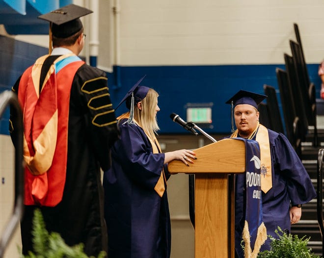 Matthew Schaad was a recipient of a Student Achievement Award during SRC’s commencement.