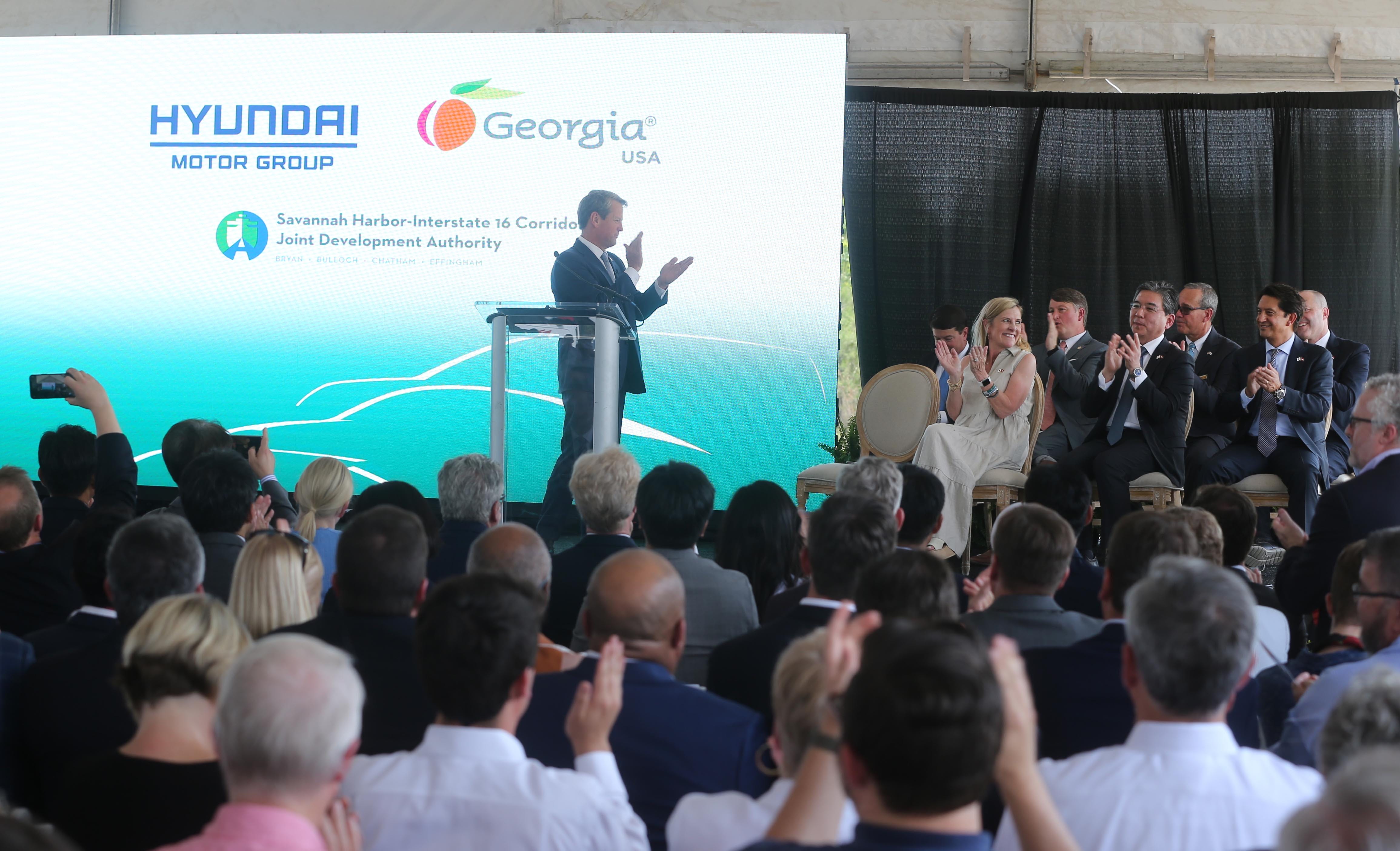Savannah, GA officials celebrate Bryan County Hyundai auto plant