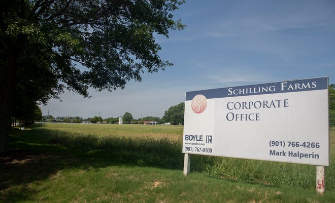 New developments will include two new buildings Thursday, May 19, 2022, near 1337 West Poplar Avenue in Collierville. 