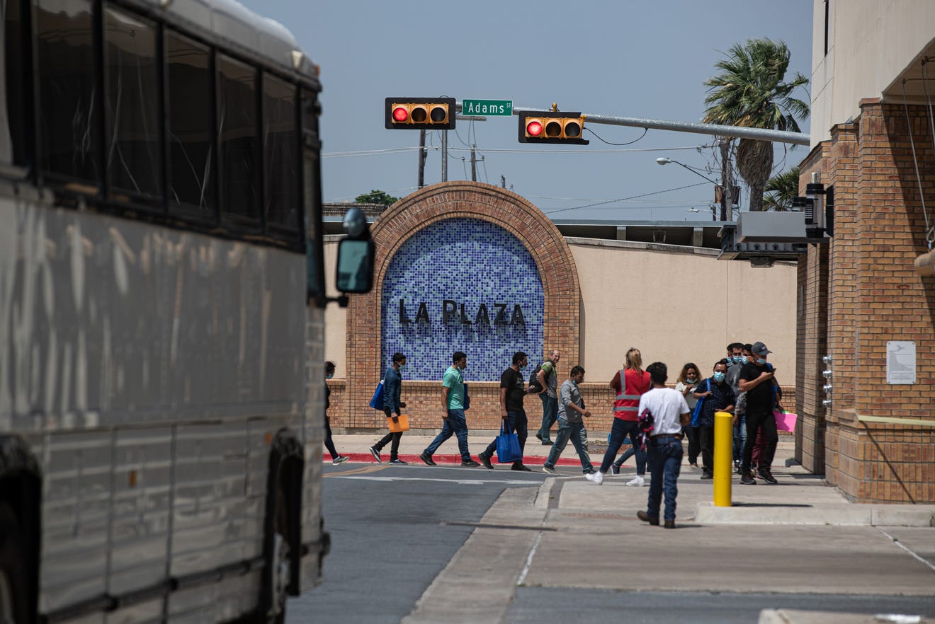 Brownsville, Texas, migrant processing center opens Brownsville, Texas, migrant processing center opens