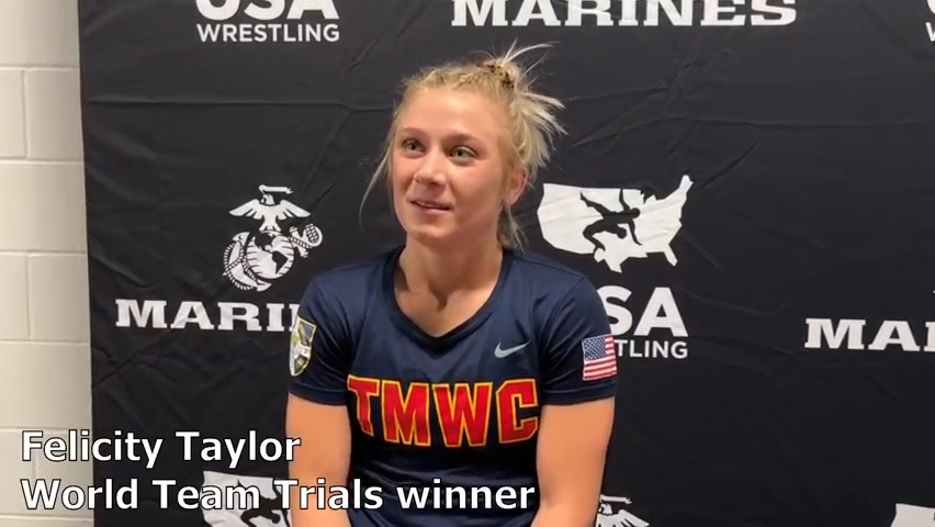 Felicity Taylor wins USA Wrestling’s world team trials challenge tournament