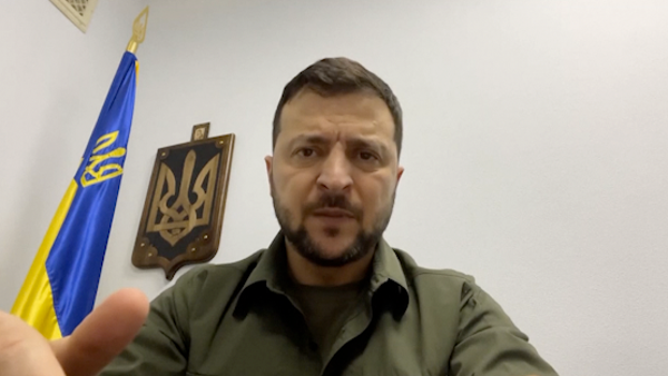 Zelenskyy gives an update on the Donbas region, sc