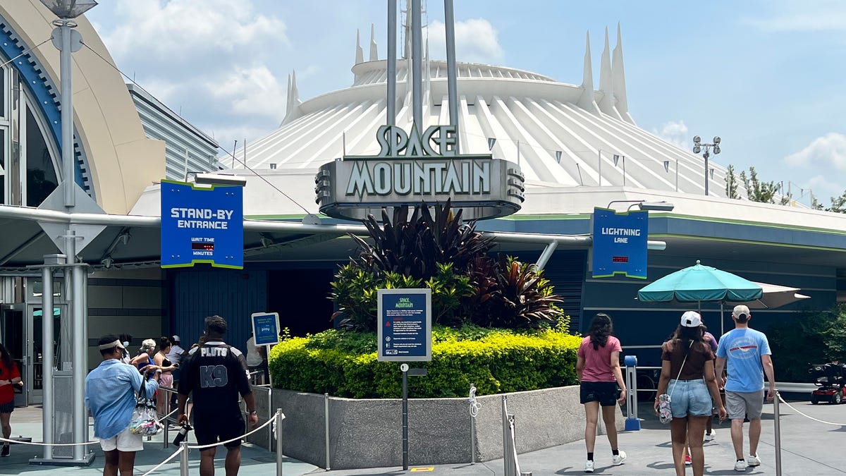 Space Mountain typically requires waiting in standby or purchasing Individual Lightning Lane access, but it's available as part of Genie+ through Aug. 7 at Disney World.